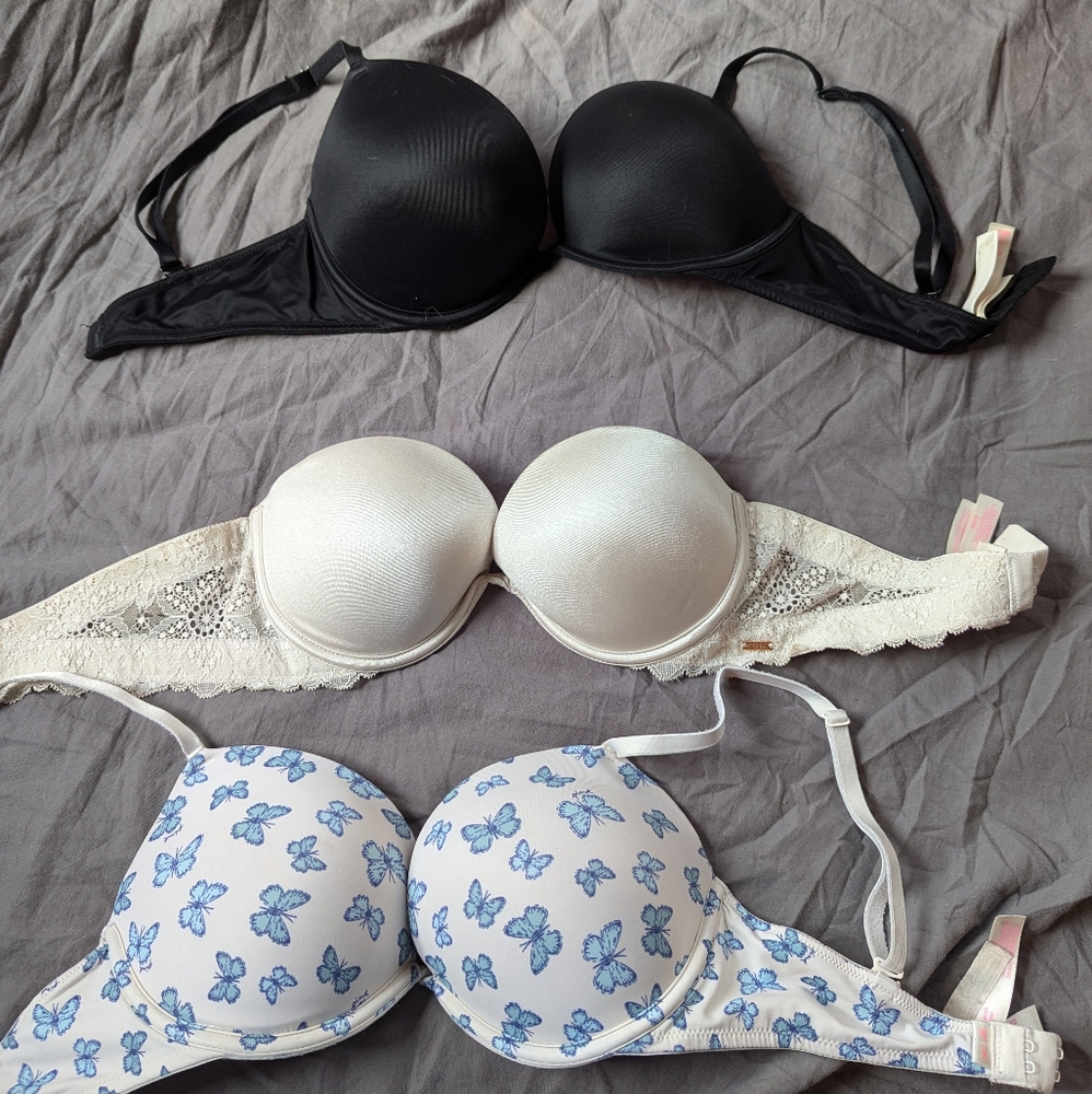 VS Pink Push up Bras